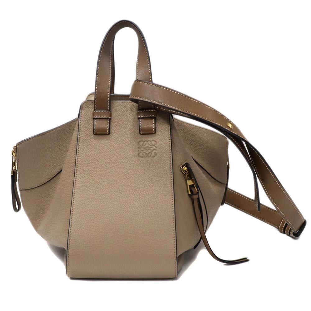 Loewe Hammock Bag Soft Grain Calf Leather Beige